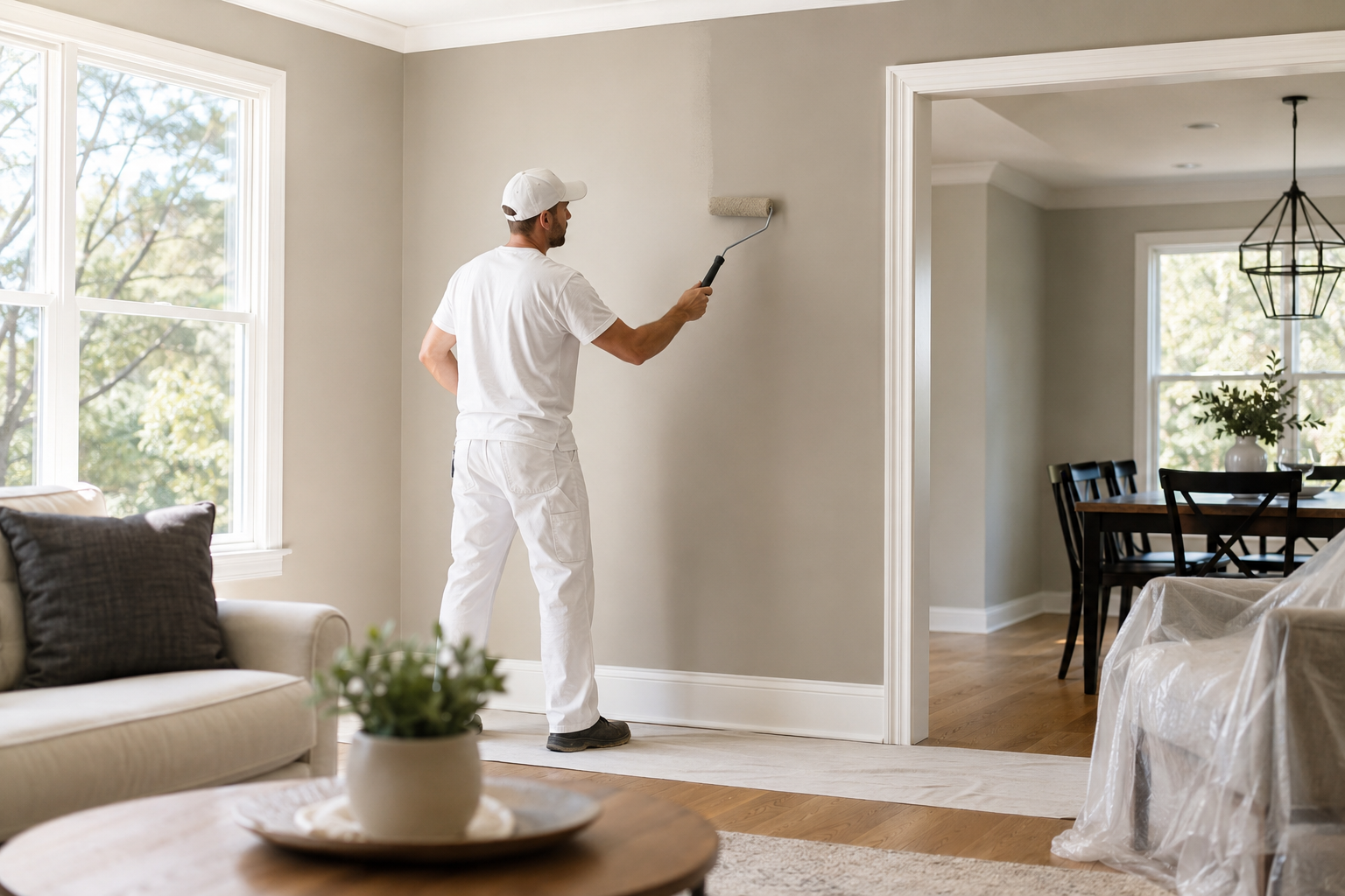 Residential interior painting service