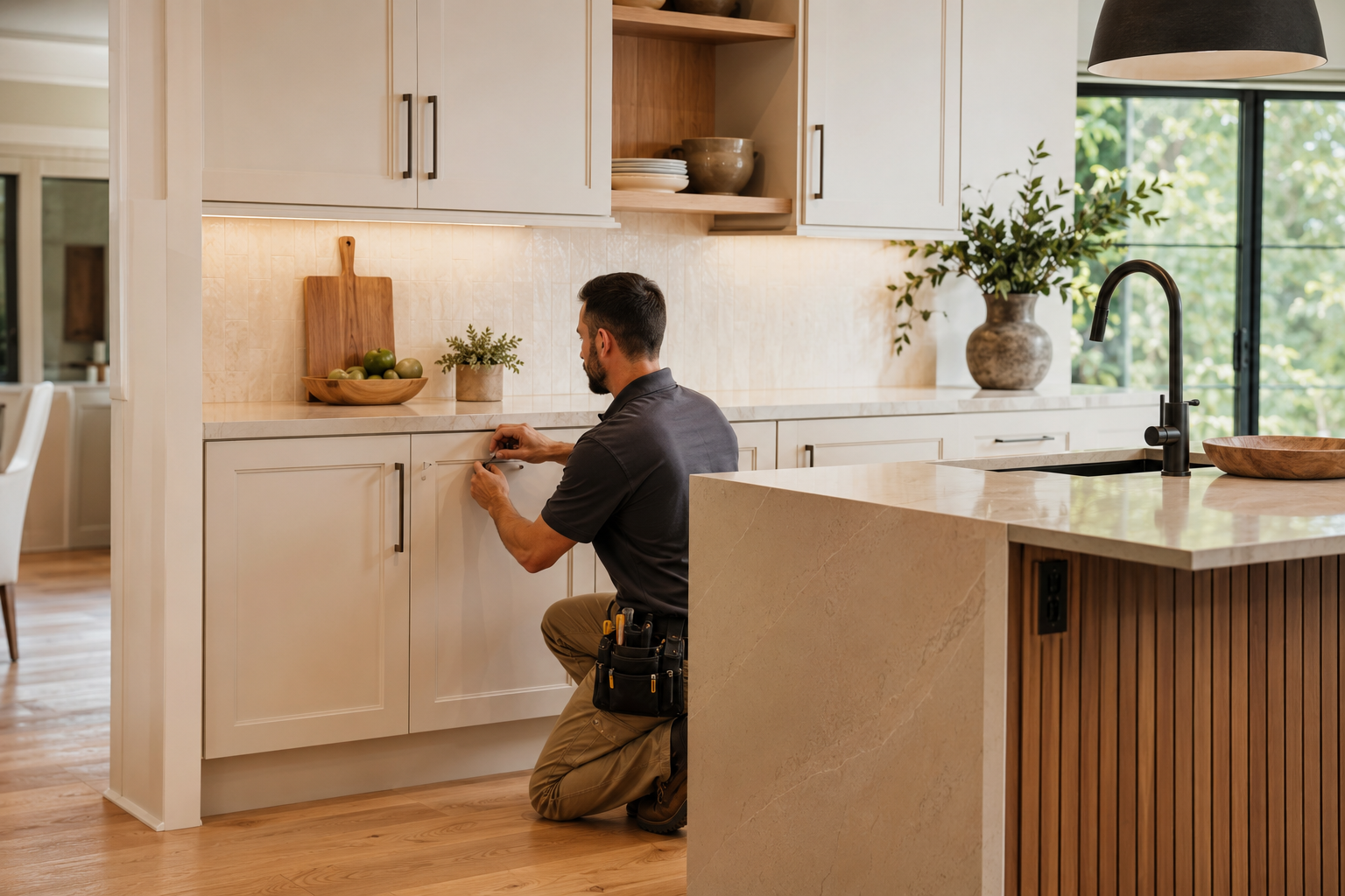Kitchen remodeling and cabinet work